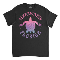 Clearwater Beach Florida Sea Turtle Summer Vacation Cute Pullover Hood Classic T-shirt | Artistshot