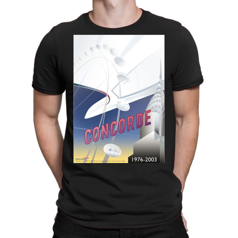 Concorde The Last Elegant Way To Travel By Air T-shirt | Artistshot