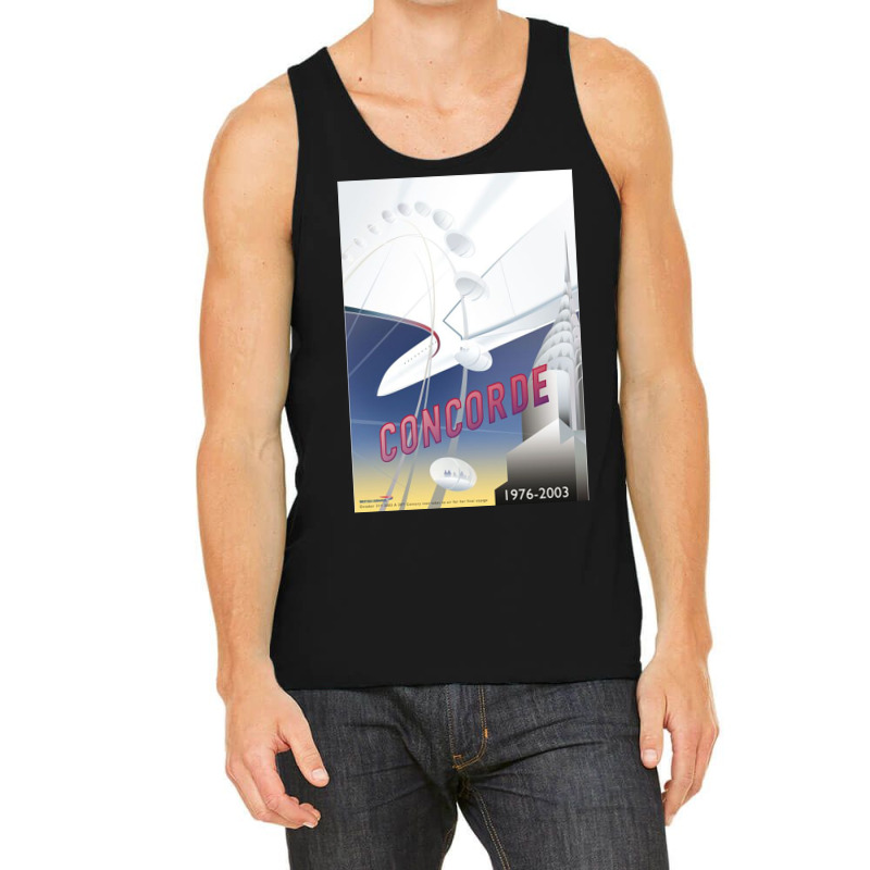 Concorde The Last Elegant Way To Travel By Air Tank Top | Artistshot