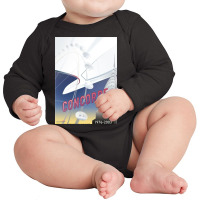 Concorde The Last Elegant Way To Travel By Air Long Sleeve Baby Bodysuit | Artistshot