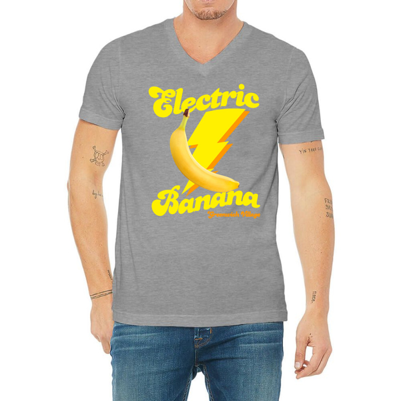 Electric Banana   Greenwich Village V-neck Tee | Artistshot