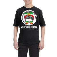 Iranian Flag, Support Women Of Iran Azadi Iranian Revolution T Shirt Youth Tee | Artistshot