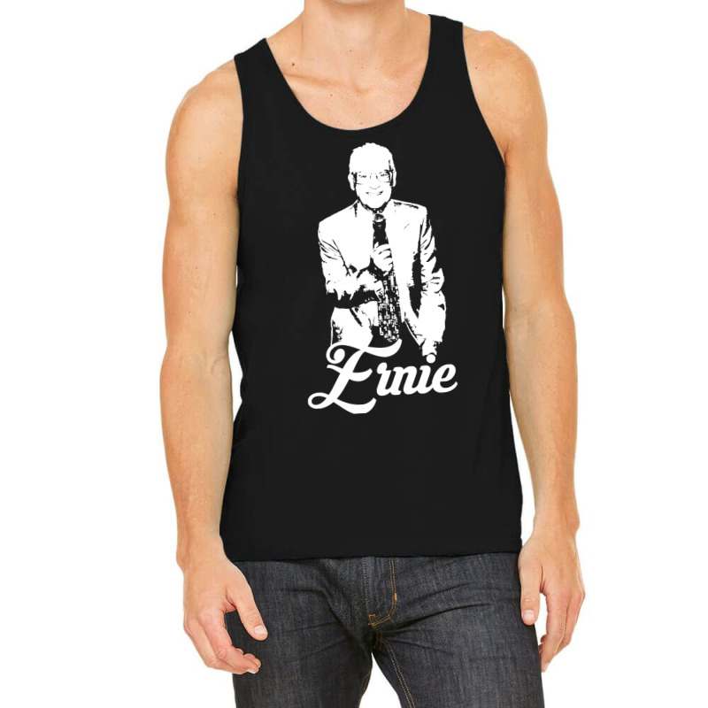 Ernie Harwell   White Stencil Tank Top | Artistshot