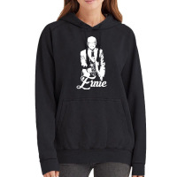 Ernie Harwell   White Stencil Vintage Hoodie | Artistshot