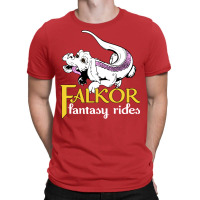 Falkor The Luck Dragon Fantasy Rides T-shirt | Artistshot