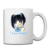 I Love Anime! Anime Girl Coffee Mug | Artistshot