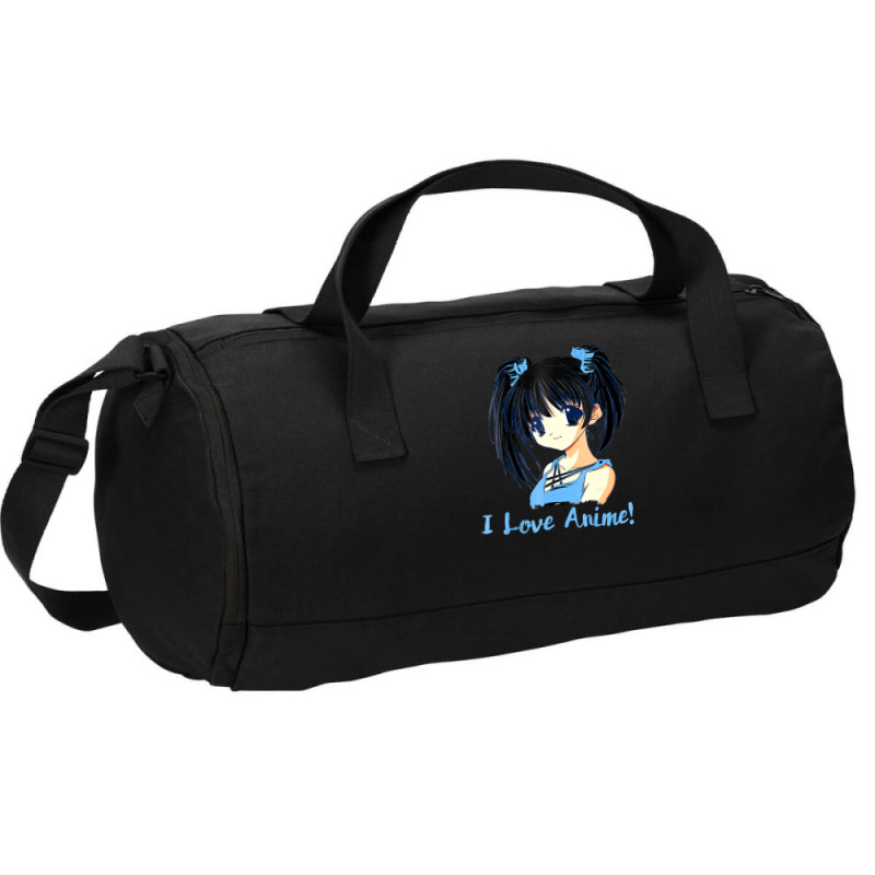 I Love Anime! Anime Girl Duffel Bag by FranklinTepper1 | Artistshot