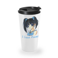 I Love Anime! Anime Girl Travel Mug | Artistshot