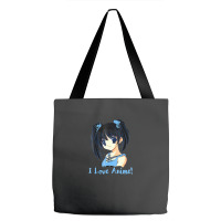 I Love Anime! Anime Girl Tote Bags | Artistshot