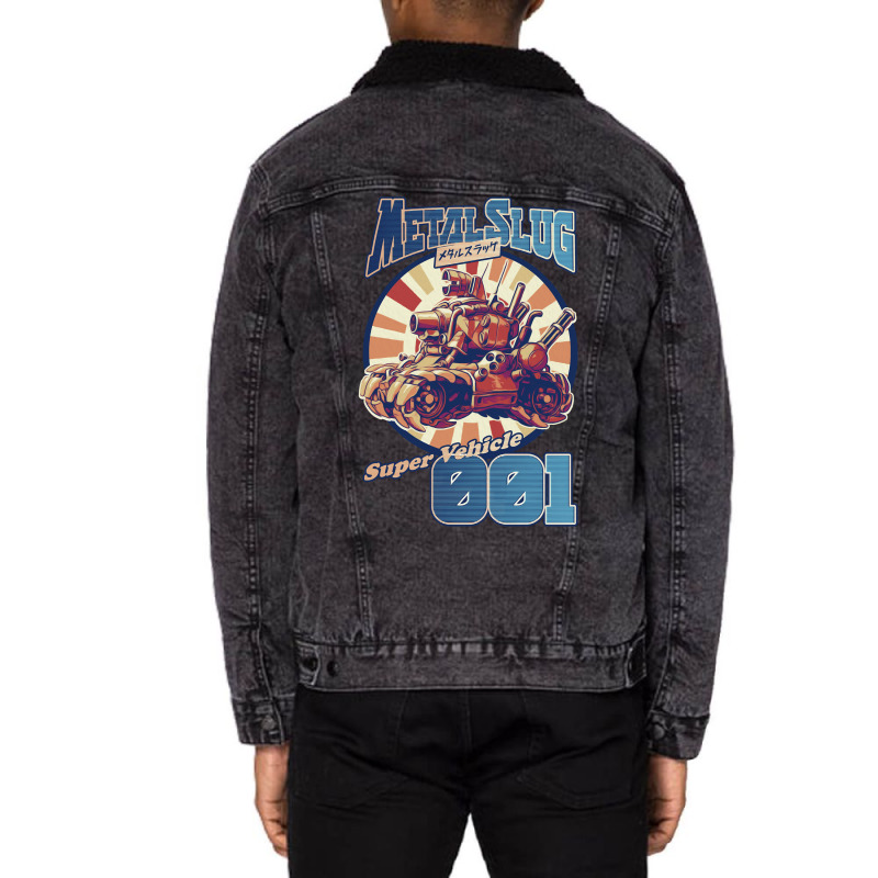 Metal Slug Remastered Full Color Unisex Sherpa-lined Denim Jacket | Artistshot