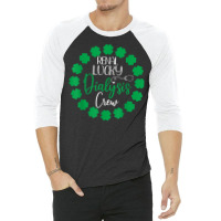 Dialysis Crew St Patricks Day Shirt Renal Lucky Dialysis T Shirt 3/4 Sleeve Shirt | Artistshot