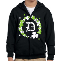 St Patrick's Day Detroit Michigan Mi Shamrock 2022 T Shirt Youth Zipper Hoodie | Artistshot