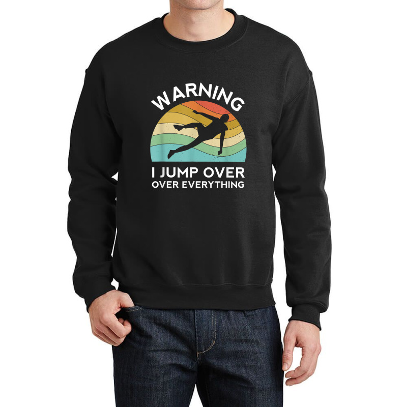 Parkour Free Running Training Traceur Retro Boys Sport Flip Crewneck Sweatshirt by SamuelTABraun | Artistshot