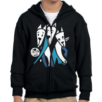 Neil Blender Dogs, Gordon And Smith Skateboard Design Youth Zipper Hoodie | Artistshot