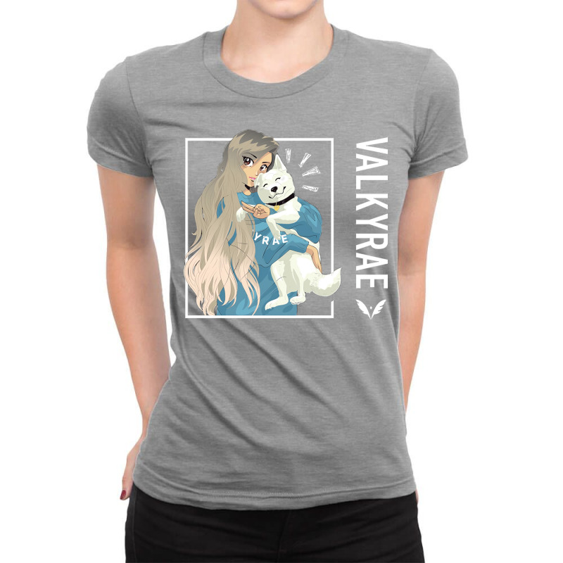 Valkyrae   Mika Tee New Edition Ladies Fitted T-Shirt by elgaramchyuls | Artistshot