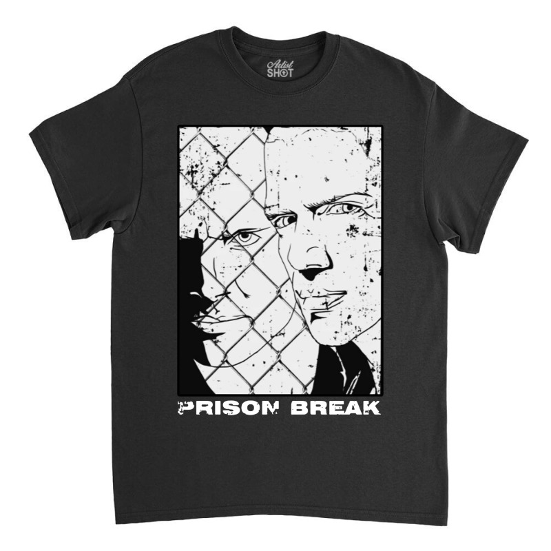 Prison, Break Drama Classic T-shirt by Blackbubbles | Artistshot