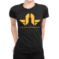 Starbound Terrenne Protectorate Ladies Fitted T-shirt | Artistshot