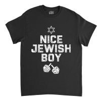 Funny Hanukkah Dreidel Star For Nice Jewish Boy Classic T-shirt | Artistshot