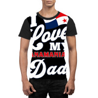 I Love My Panamanian Dad. Father's Day Premium T Shirt Graphic T-shirt | Artistshot