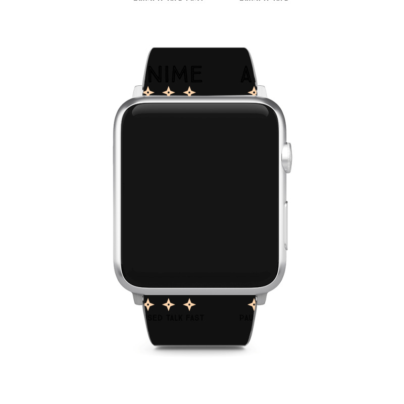 Anime Paused Talk Fast Lover Gifts Apple Watch Band | Artistshot