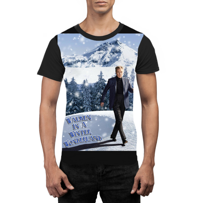 Walken In A Winter Wonderland Graphic T-shirt by RosalieSuzanneGibson | Artistshot