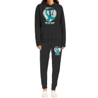 I Wear Teal For My Mom Myasthenia Gravis Awareness Pullover Hoodie Hoodie & Jogger Set | Artistshot