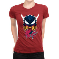 Oni Parasite Symbiont Spider Tee Ladies Fitted T-shirt | Artistshot