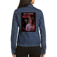 Why Do You Always Answer A Question With A Question Scream 2 Ladies Denim Jacket | Artistshot