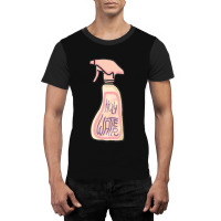 Holy Water Spray Bottle Graphic T-shirt | Artistshot