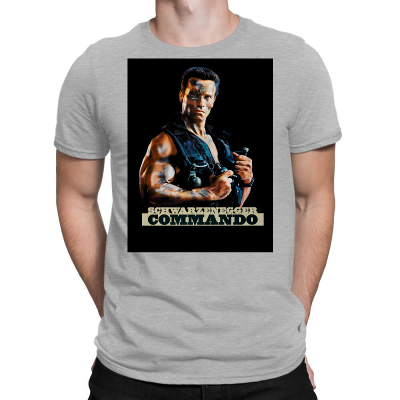 Commando Movie Poster T-Shirt by ngabijazic7 | Artistshot