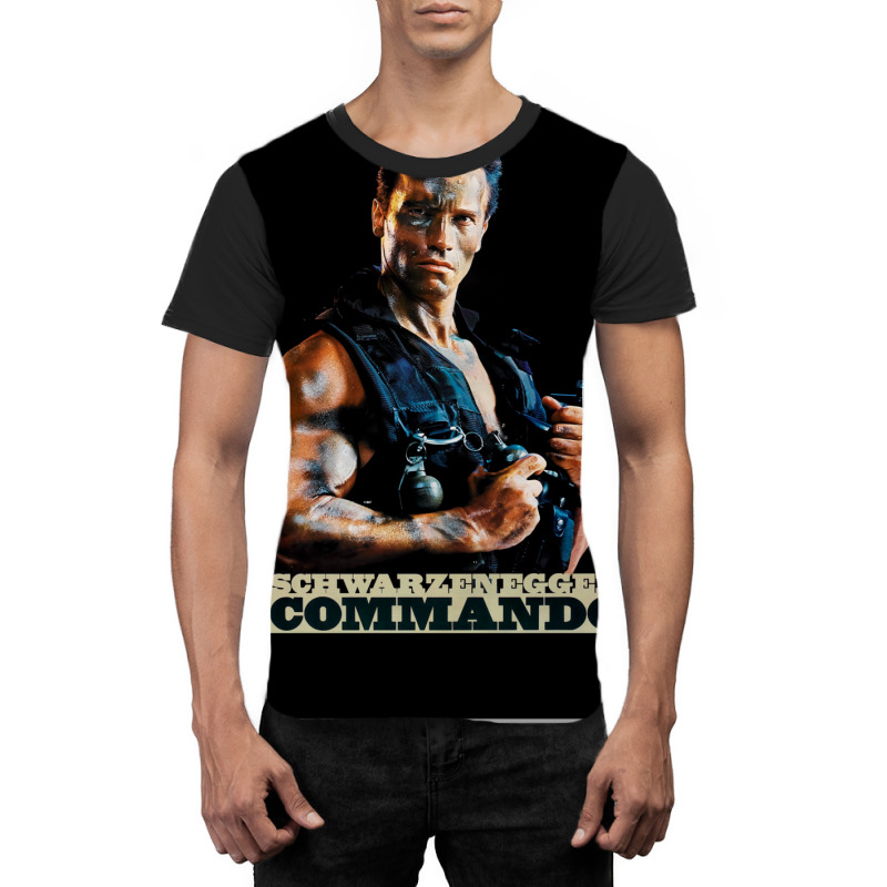 Commando Movie Poster Graphic T-shirt by ngabijazic7 | Artistshot