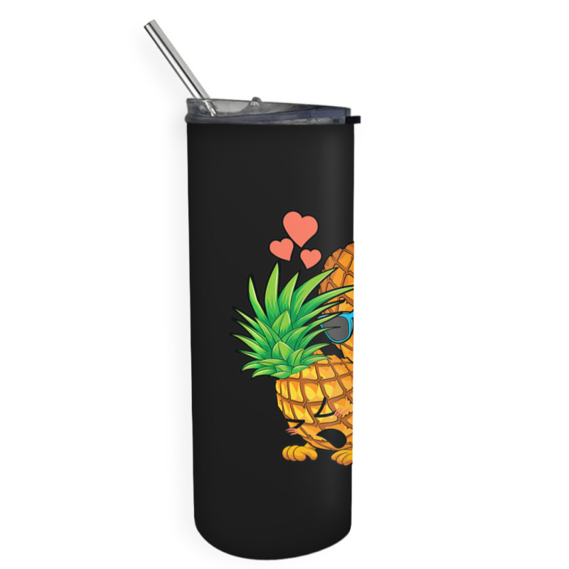 Upside Down Pineapple Swinger And Men Skinny Tumbler by longho | Artistshot