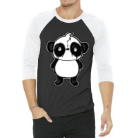 Panda Satan 3/4 Sleeve Shirt | Artistshot