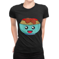 Womens Spaghetti Meatball Maker Italian Chef Pasta Food Lover V-neck Ladies Fitted T-shirt | Artistshot