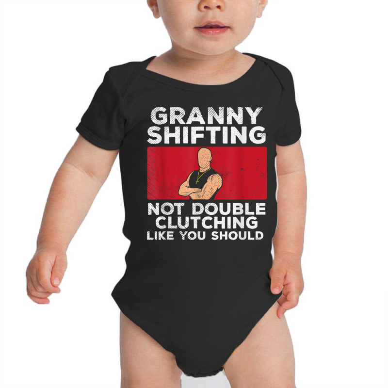 Manual Transmission Design For Car Drifting Lover   Shifting T Shirt Baby Bodysuit by polioukhi | Artistshot