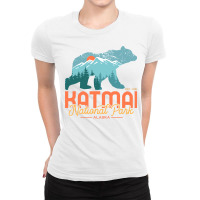 Katmai National Park Alaska Ladies Fitted T-shirt | Artistshot