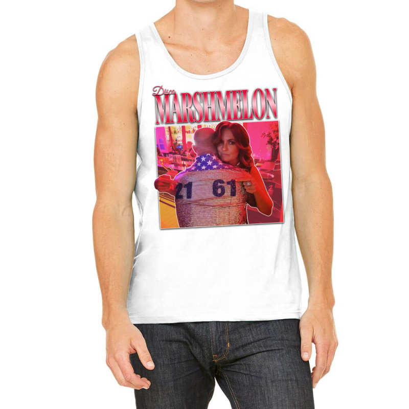 Disco Marshmelon Mariska Hargitay And Chris Meloni 90s Inspired Vintag Tank Top by ngabijazic7 | Artistshot