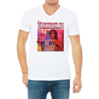 Disco Marshmelon Mariska Hargitay And Chris Meloni 90s Inspired Vintag V-neck Tee | Artistshot