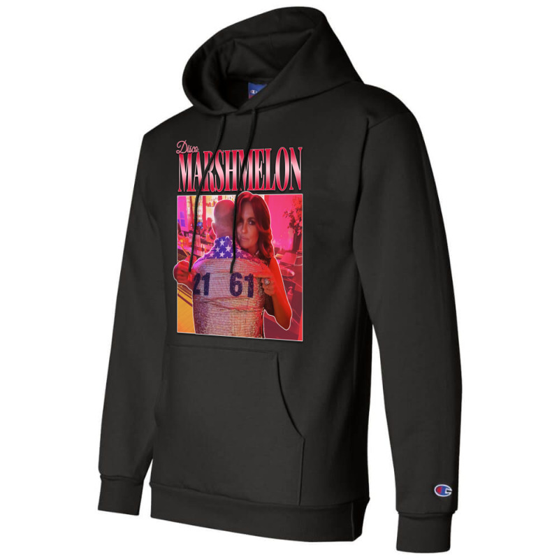 Disco Marshmelon Mariska Hargitay And Chris Meloni 90s Inspired Vintag Champion Hoodie by ngabijazic7 | Artistshot