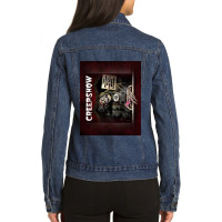 Creepshow 1982 Throw Blanket Ladies Denim Jacket | Artistshot