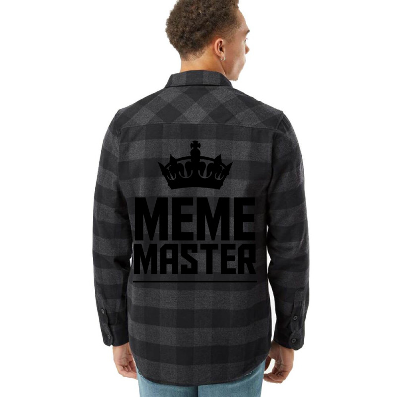 Meme Master Flannel Shirt | Artistshot