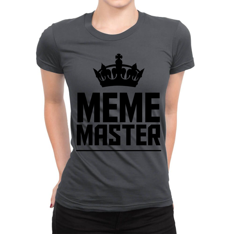 Meme Master Ladies Fitted T-shirt | Artistshot