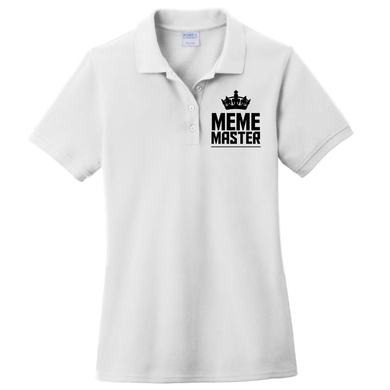 Meme Master Ladies Polo Shirt | Artistshot