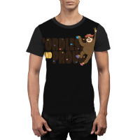 Bouldering Sloth Graphic T-shirt | Artistshot