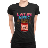 Latin Music Is My Jam Ladies Fitted T-shirt | Artistshot