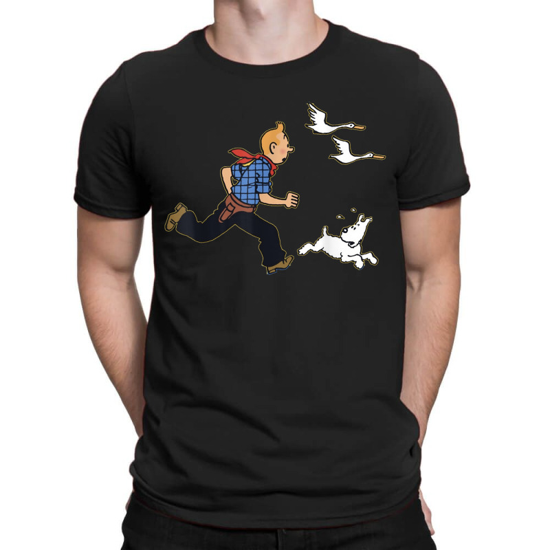 Running Tin Tin T Shirt T-shirt | Artistshot