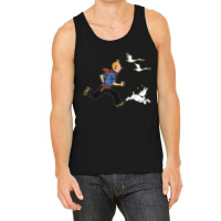 Running Tin Tin T Shirt Tank Top | Artistshot