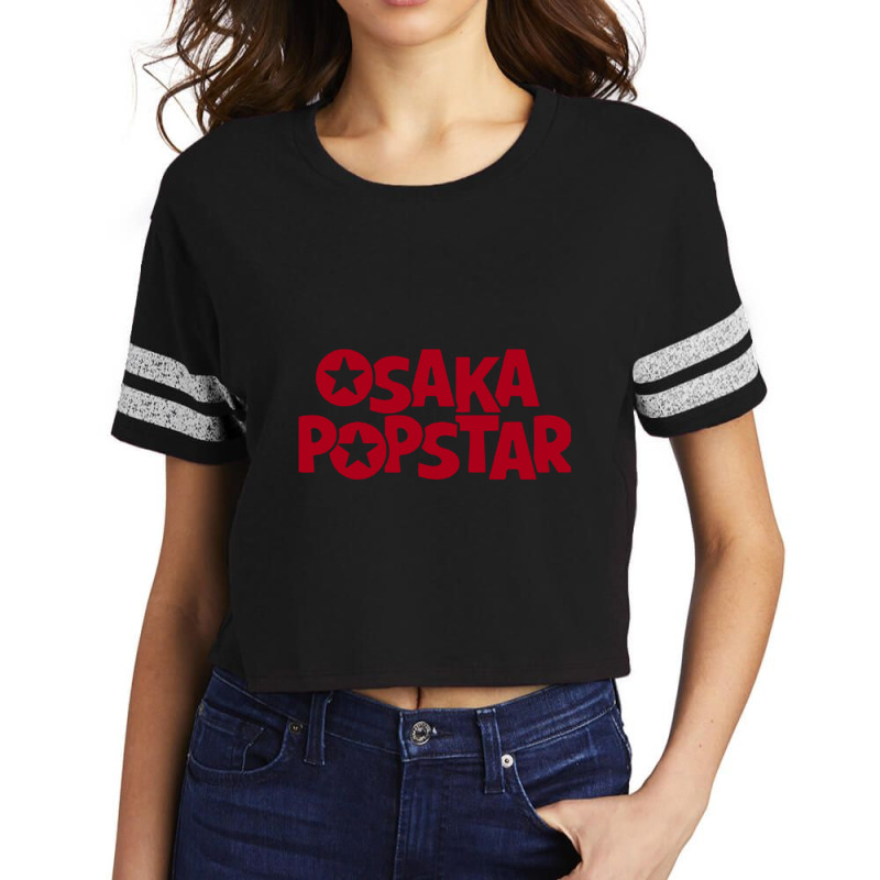 Osaka Popstar 25 Scorecard Crop Tee by EdieGretchen | Artistshot