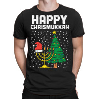 Happy Christmukkah Jewish Christmas Hanukkah Chanukah Gift T-shirt | Artistshot