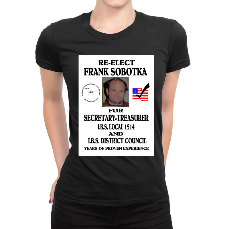 Re Elect Frank Sobotka Classic Ladies Fitted T-Shirt by DIANECULERIE | Artistshot